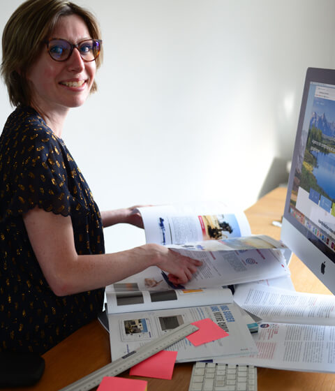 Delphine Dupin, graphiste izardcreation