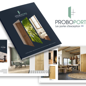 Nouvelle identité et création du catalogue pour Proboporte