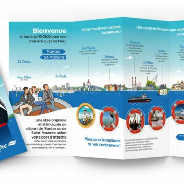 Marine & Loire – Un dépliant illustré pour embarquer au fil de l’eau