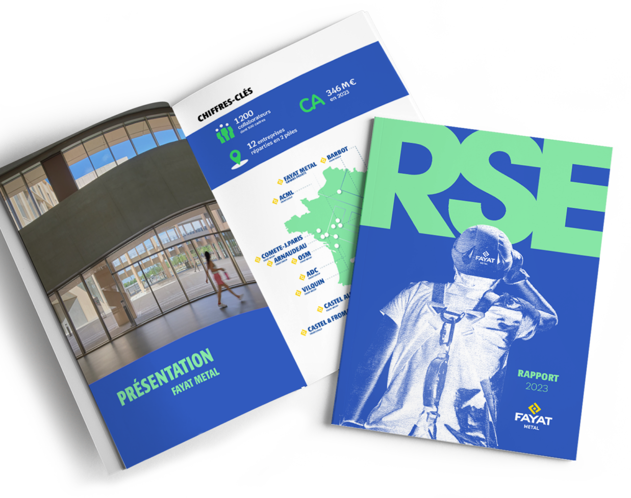 création graphique d'un rapport rse